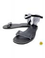 Kožené sandály dámské Gladiátorky černé